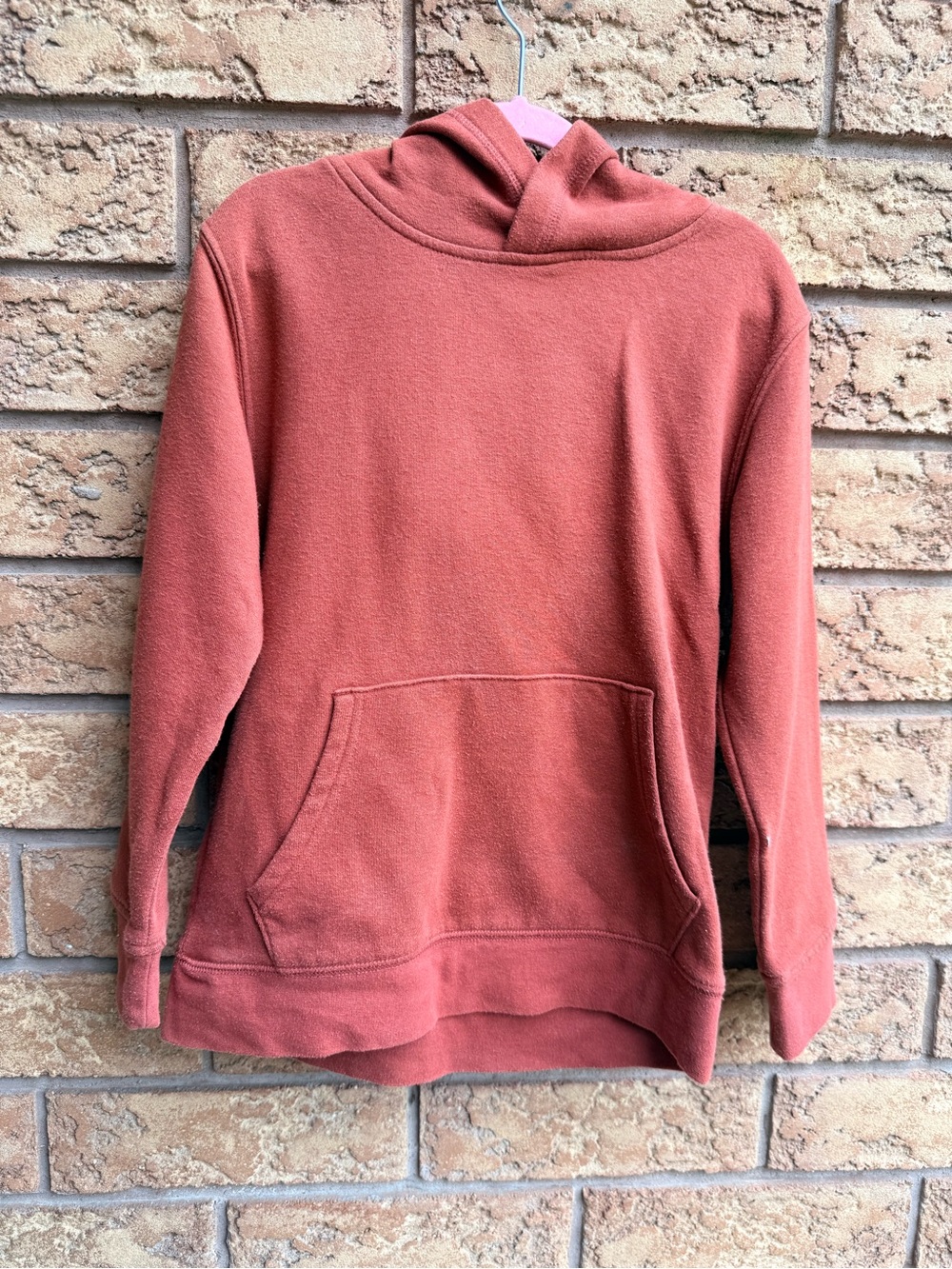 10/$25 • George Cotton Blend Rust Cargo Hooded Sweatshirt